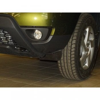 829 р. Брызговики переднего бампера Дастер гард Renault Duster HS рестайлинг (2015-2021)  с доставкой в г. Керчь. Увеличить фотографию 2