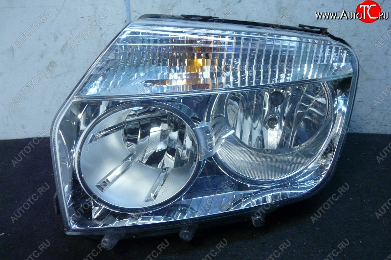 2 849 р. Фара BRIGHTROAD (под эл/ корректор, хром, левая) Renault Duster HS дорестайлинг (2010-2015)  с доставкой в г. Керчь