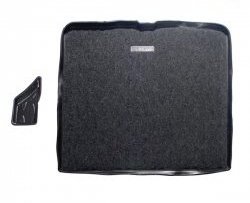 Коврик в багажник Aileron (полиуретан, покрытие Soft) Renault Duster  HS (2010-2021) дорестайлинг, рестайлинг