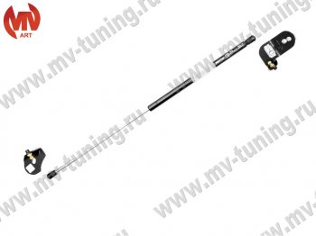 2 969 р. Упор капота MV-Tuning (одинарный) Renault Fluence дорестайлинг (2010-2012)  с доставкой в г. Керчь. Увеличить фотографию 2