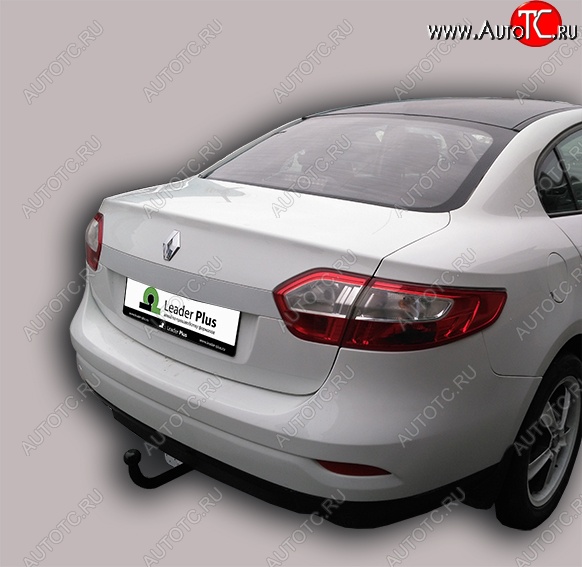61 999 р. Фаркоп Лидер Плюс (съемный шар тип A) Renault Fluence дорестайлинг (2010-2012) (Без электропакета)  с доставкой в г. Керчь