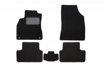 Коврики в салон Klever Premium (текстиль) Renault Fluence рестайлинг (2012-2016) (Черный)