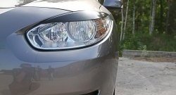 1 279 р. Реснички RA на фары дорестайлинг Renault Fluence дорестайлинг (2010-2012) (Неокрашенные)  с доставкой в г. Керчь. Увеличить фотографию 3