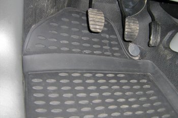 3 399 р. Коврики в салон Element (полиуретан, передние, грузовой) Renault Kangoo KC рестайлинг (2003-2007)  с доставкой в г. Керчь. Увеличить фотографию 2