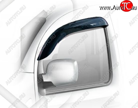 2 159 р. Дефлектора окон CA-Plastic  Renault Kangoo  KW0 (2008-2013) дорестайлинг (Classic полупрозрачный)  с доставкой в г. Керчь