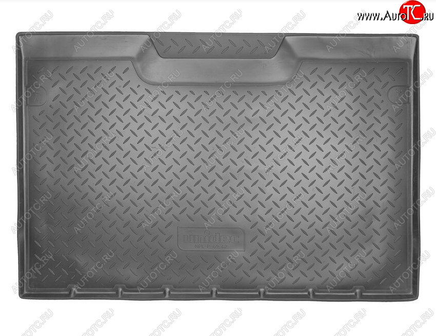 1 779 р. Коврик в багажник Norplast Unidec Renault Kangoo KW0 дорестайлинг (2008-2013) (Цвет: черный)  с доставкой в г. Керчь