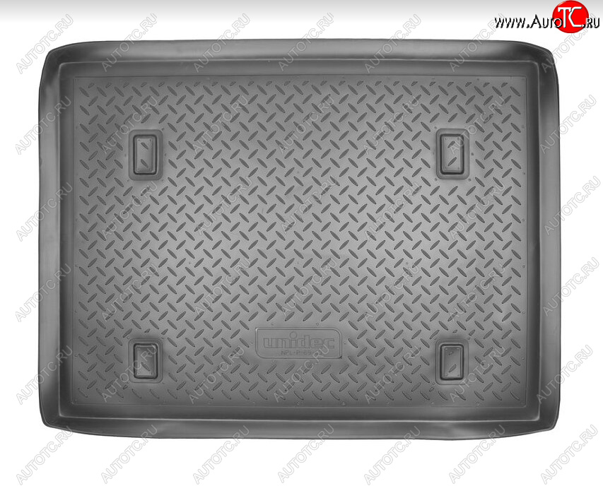 1 899 р. Коврик в багажник Norplast Unidec Renault Kangoo KC рестайлинг (2003-2007) (Цвет: черный)  с доставкой в г. Керчь