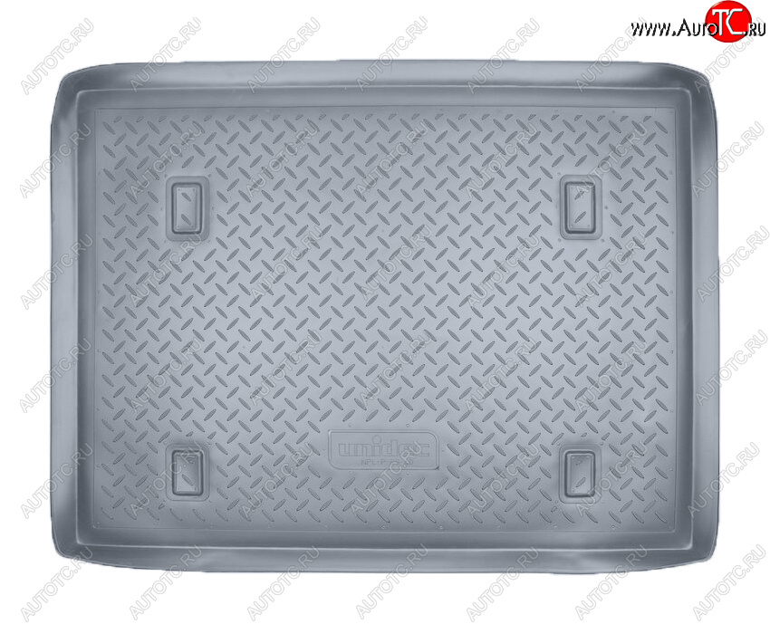 2 189 р. Коврик багажника Norplast Unidec  Renault Kangoo  KC (1997-2007) 1- дорестайлинг, рестайлинг (Цвет: серый)  с доставкой в г. Керчь