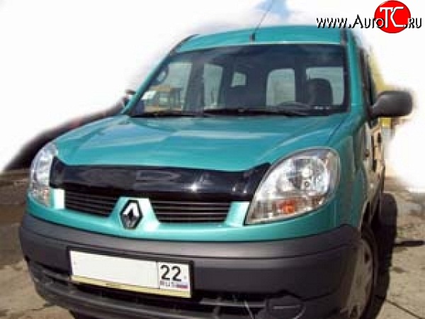 2 699 р. Дефлектор капота NovLine Renault Kangoo KC рестайлинг (2003-2007)  с доставкой в г. Керчь