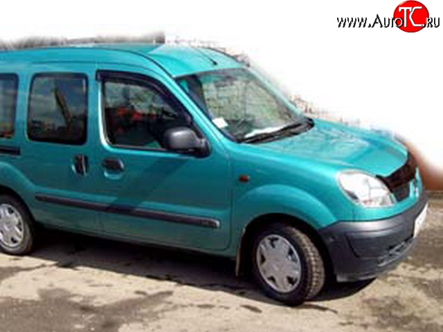 3 459 р. Дефлекторы окон (ветровики) Novline 2 шт. Renault Kangoo KC рестайлинг (2003-2007)  с доставкой в г. Керчь