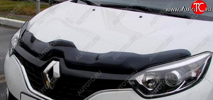 3 299 р. Дефлекторы капота Autofamily Renault Kaptur дорестайлинг (2016-2020)  с доставкой в г. Керчь