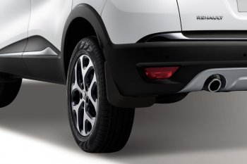4 799 р. Брызговики Frosch Renault Kaptur дорестайлинг (2016-2020) (Задние)  с доставкой в г. Керчь. Увеличить фотографию 2