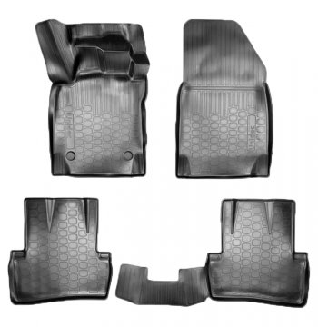 Коврики салонные Noplast (3D) Renault Kaptur дорестайлинг (2016-2020)