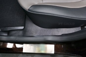 1 359 р. Накладки на ковролин Petroil Tuning  Renault Kaptur (2016-2025) дорестайлинг, рестайлинг (Задние)  с доставкой в г. Керчь. Увеличить фотографию 3
