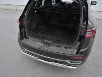 2 099 р. Накладка защитная на задний бампер Russtal (лист нерж зеркальный) Renault Koleos 2 (2016-2025)  с доставкой в г. Керчь. Увеличить фотографию 3