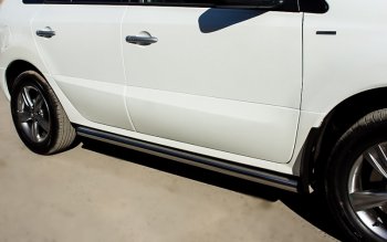 18 799 р. Защита порогов из круглой трубы диаметром 63 мм SLITKOFF v2  Renault Koleos ( 1) (2007-2016) Phase 1, Phase 2, Phase 3  с доставкой в г. Керчь. Увеличить фотографию 2