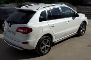 19 999 р. Защита порогов из круглой трубы диаметром 63 мм SLITKOFF v3  Renault Koleos ( 1) (2007-2016) Phase 1, Phase 2, Phase 3  с доставкой в г. Керчь. Увеличить фотографию 3