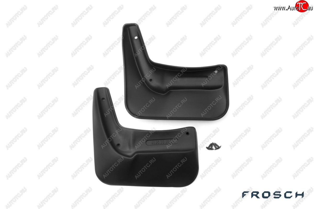 4 799 р. Брызговики задние (установка без подкрылок) Frosch Renault Logan 1 дорестайлинг (2004-2010)  с доставкой в г. Керчь