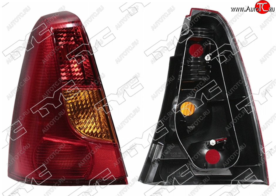 3 599 р. Левый фонарь задний TYC  Renault Logan  1 (2004-2010) дорестайлинг  с доставкой в г. Керчь