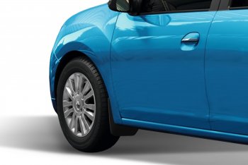4 799 р. Брызговики передние Frosch Renault Logan 1 рестайлинг (2010-2016)  с доставкой в г. Керчь. Увеличить фотографию 2