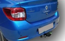 153 999 р. Фаркоп Лидер Плюс Renault Logan 1 рестайлинг (2010-2016) (Без электропакета)  с доставкой в г. Керчь. Увеличить фотографию 3