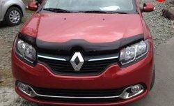 Дефлектор капота NovLine Renault Logan 2 рестайлинг (2018-2025)