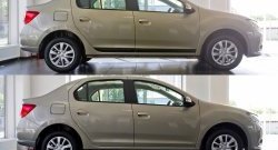 2 899 р. Молдинги дверей RA (комплект) Renault Logan Stepway (2018-2025) (Поверхность шагрень)  с доставкой в г. Керчь. Увеличить фотографию 6