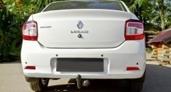 519 р. Реснички задних фонарей RA Renault Logan Stepway (2018-2025) (Неокрашенные)  с доставкой в г. Керчь. Увеличить фотографию 3