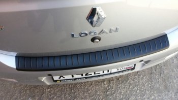 1 089 р. Накладка защитная на задний бампер Yuago Renault Logan 2 рестайлинг (2018-2025)  с доставкой в г. Керчь. Увеличить фотографию 2