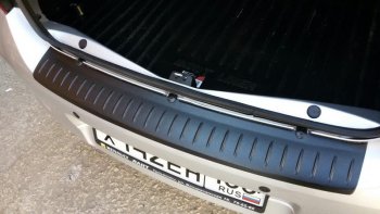 1 089 р. Накладка защитная на задний бампер Yuago Renault Logan 2 рестайлинг (2018-2025)  с доставкой в г. Керчь. Увеличить фотографию 3