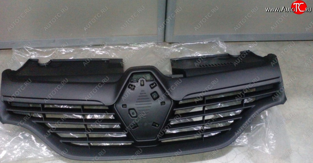 1 749 р. Решетка радиатора SPARD Renault Logan 2 дорестайлинг (2014-2018) (Неокрашенная)  с доставкой в г. Керчь