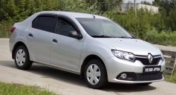 2 169 р. Защитная сетка в нижнюю часть бампера RA  Renault Logan  2 (2014-2018) дорестайлинг  с доставкой в г. Керчь. Увеличить фотографию 2