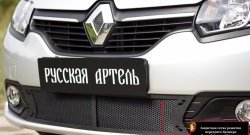 2 169 р. Защитная сетка в нижнюю часть бампера RA  Renault Logan  2 (2014-2018) дорестайлинг  с доставкой в г. Керчь. Увеличить фотографию 6