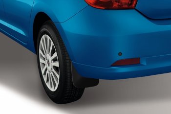 4 799 р. Брызговики задние Frosch Renault Logan 2 дорестайлинг (2014-2018)  с доставкой в г. Керчь. Увеличить фотографию 2