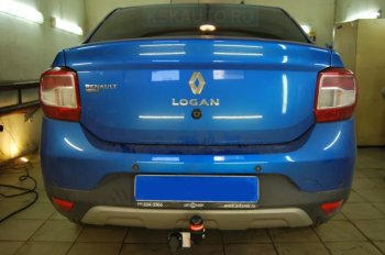 8 549 р. Фаркоп Bosal-Oris. (тип шара A) Renault Logan 2 рестайлинг (2018-2025)  с доставкой в г. Керчь. Увеличить фотографию 2