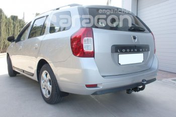 37 699 р. Фаркоп Aragon. (шар S) Renault Logan 2 дорестайлинг (2014-2018)  с доставкой в г. Керчь. Увеличить фотографию 9