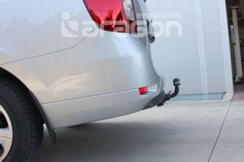 37 699 р. Фаркоп Aragon. (шар S) Renault Logan 2 дорестайлинг (2014-2018)  с доставкой в г. Керчь. Увеличить фотографию 2