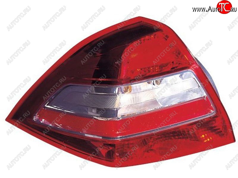 7 399 р. Левый фонарь (рестайлинг) 4D SAT  Renault Megane  седан (2006-2009)  рестайлинг  с доставкой в г. Керчь
