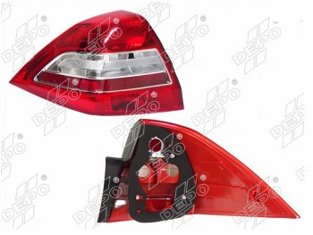 Левый фонарь задний DEPO Renault Megane  седан (2006-2009)  рестайлинг