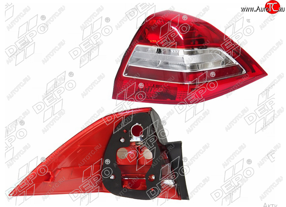5 999 р. Правый фонарь задний DEPO  Renault Megane  седан (2006-2009)  рестайлинг  с доставкой в г. Керчь