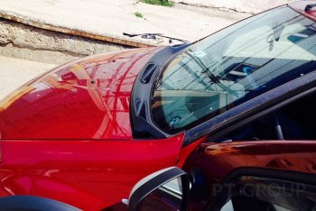 2 389 р. Накладка в проем стеклоочистителей лобового (жабо) Petroil Tuning  Renault Sandero  (BS) - Sandero Stepway  (BS)  с доставкой в г. Керчь. Увеличить фотографию 4