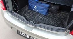 Пластиковый порожек в багажник автомобиля RA Renault Sandero  (BS) (2009-2014) (Standart)