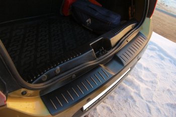 499 р. Накладка в проём багажника Тюн-Авто  Renault Sandero ( (BS),  (B8)) (2009-2025) дорестайлинг, рестайлинг  с доставкой в г. Керчь. Увеличить фотографию 2