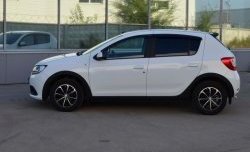 3 699 р. Комплект накладок на арки KART RS NEW Renault Sandero (B8) дорестайлинг (2014-2018) (Неокрашенные)  с доставкой в г. Керчь. Увеличить фотографию 5