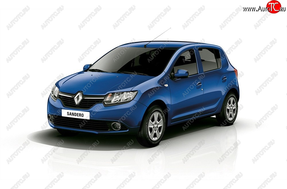 10 199 р. Капот Стандартный Renault Sandero (B8) дорестайлинг (2014-2018) (Окрашенный)  с доставкой в г. Керчь