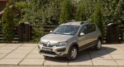 4 299 р. Молдинги дверей RA (комплект)  Renault Sandero  (B8) - Sandero Stepway  (B8) (Поверхность глянец (под окраску), Неокрашенные)  с доставкой в г. Керчь. Увеличить фотографию 2