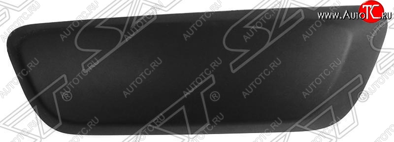 1 999 р. Левый молдинг на передний бампер SAT  Renault Sandero Stepway  (B8) (2014-2018) дорестайлинг (Неокрашенный)  с доставкой в г. Керчь