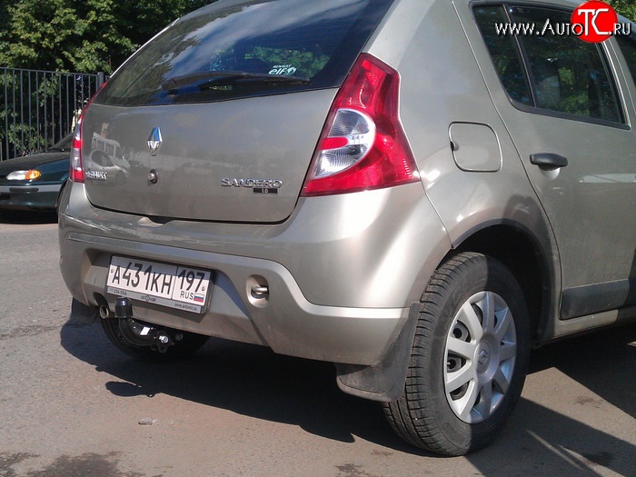 10 799 р. Фаркоп (хетчбек) NovLine Renault Sandero (BS) (2009-2014)  с доставкой в г. Керчь