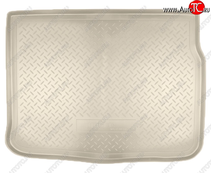 2 079 р. Коврик в багажник Norplast  Renault Scenic  2 (2003-2009) (Бежевый)  с доставкой в г. Керчь