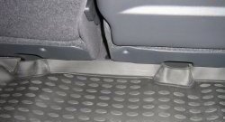 1 769 р. Коврик в багажник Element (полиуретан) Renault Scenic 2 (2003-2009) (Черный)  с доставкой в г. Керчь. Увеличить фотографию 2